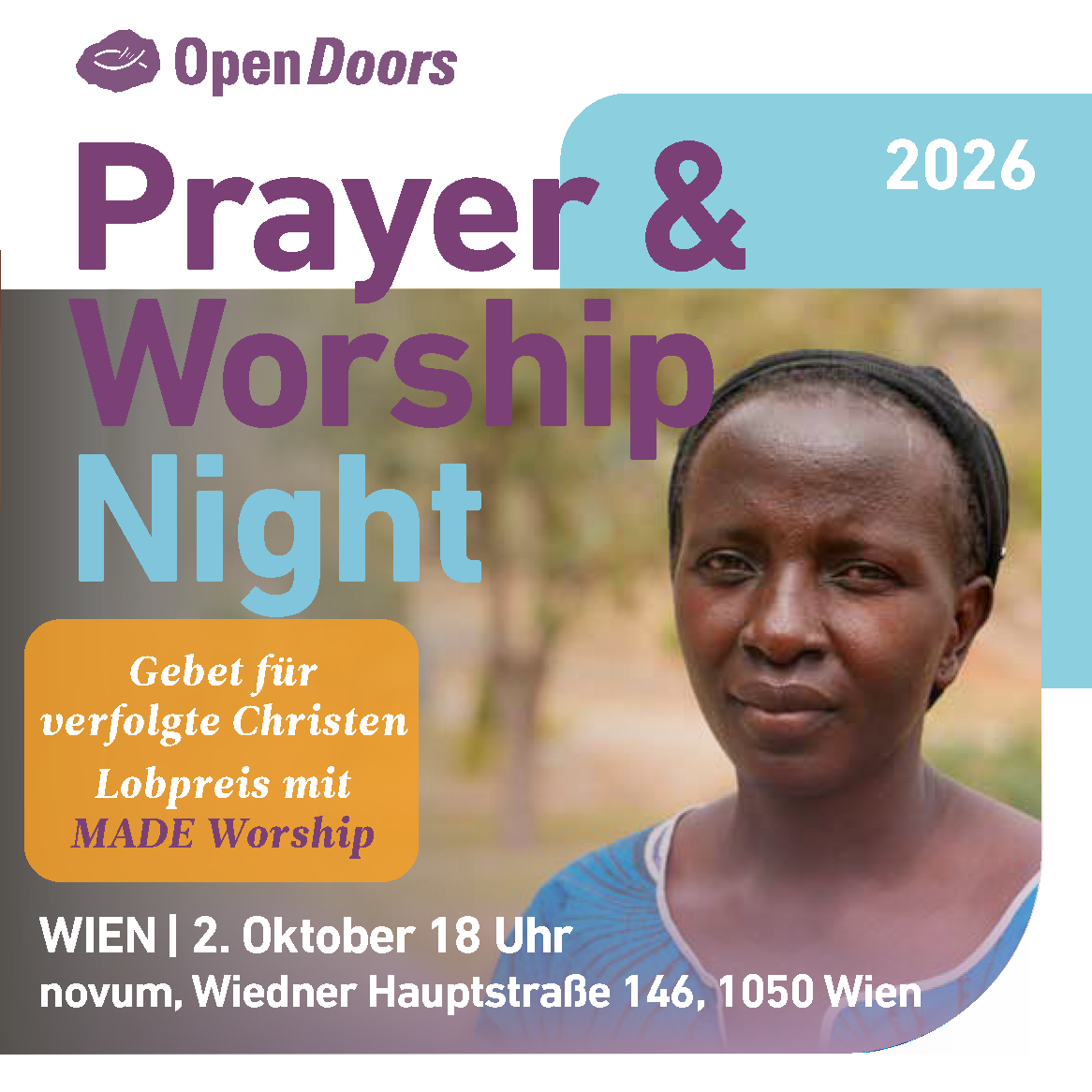 Flyer Prayer&Worship Night 2026 